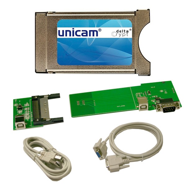 Unicam Unicrypt CI Modul + Cam Programmer Bundle SET Gigacam HDTV FullHD 3D NEU