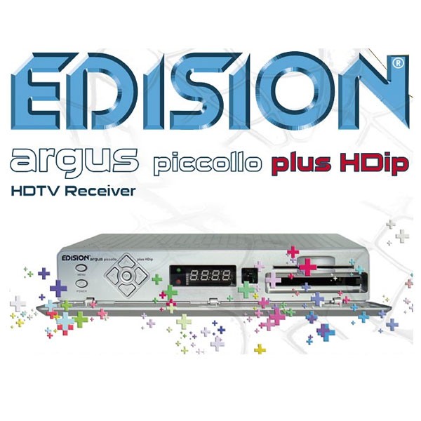 Edision Argus Piccollo Plus HD IP Silber Digital HDTV