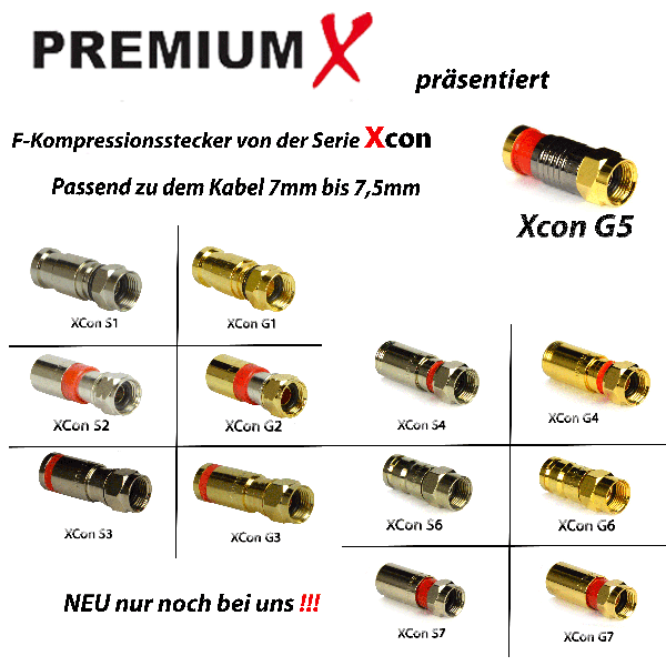 25m 135dB Sat Koaxialkabel Koax Kabel Reines Kupfer Digital PremiumX Profi FullH